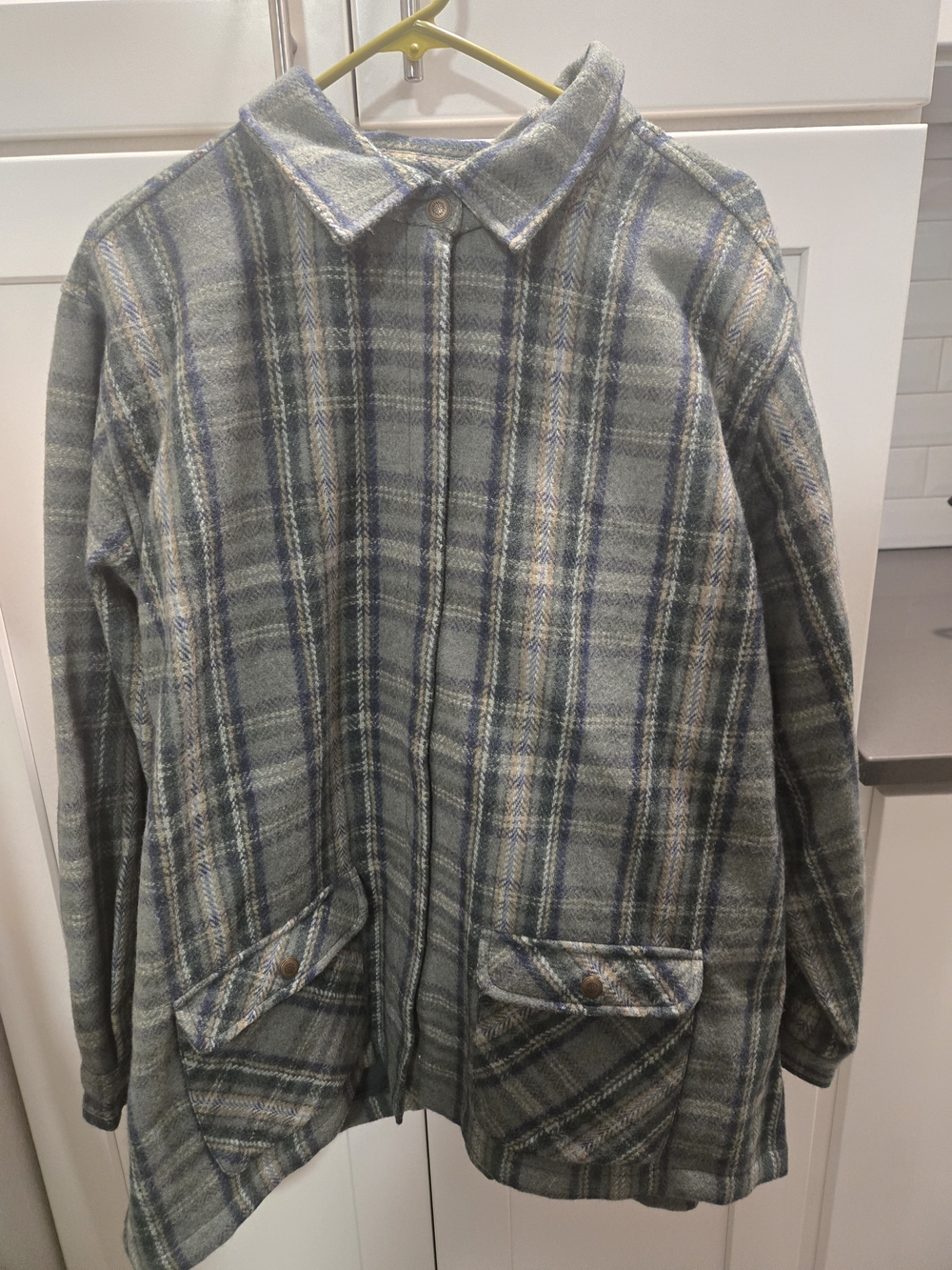 Fashion Bug Green Plaid Women's Jacket